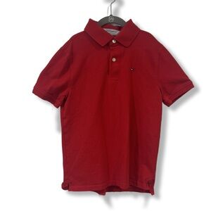 Tommy Hilfiger Kids Polo in Vibrant Red